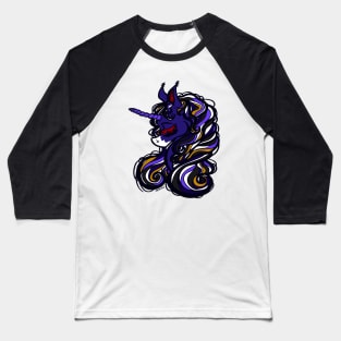 Baltimore Football Unicorn Baseball T-Shirt